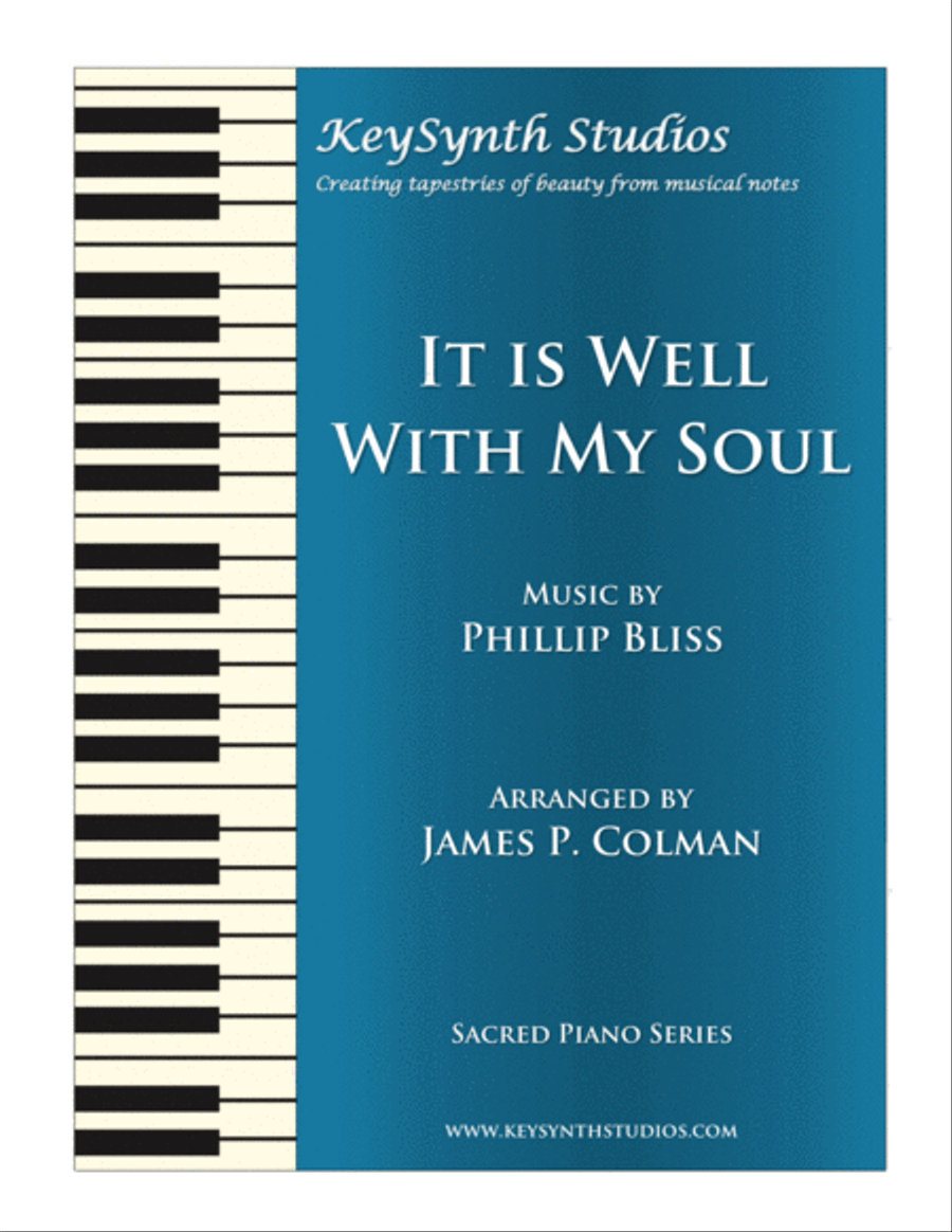 It is Well With My Soul Piano Solo scores gallery preview page 1