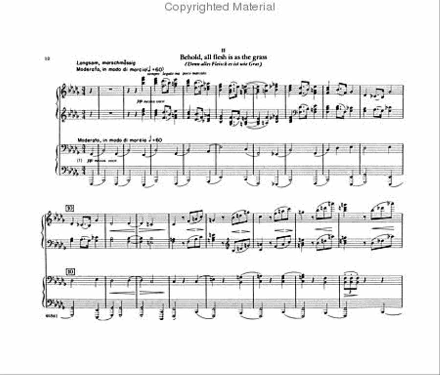 Requiem, Op. 45 Choir scores gallery preview page 3