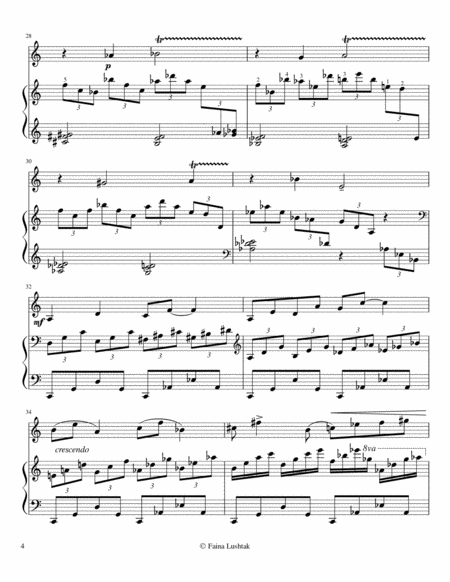 Sonota for Trumpet & Piano in C-major - Faina Lushtak