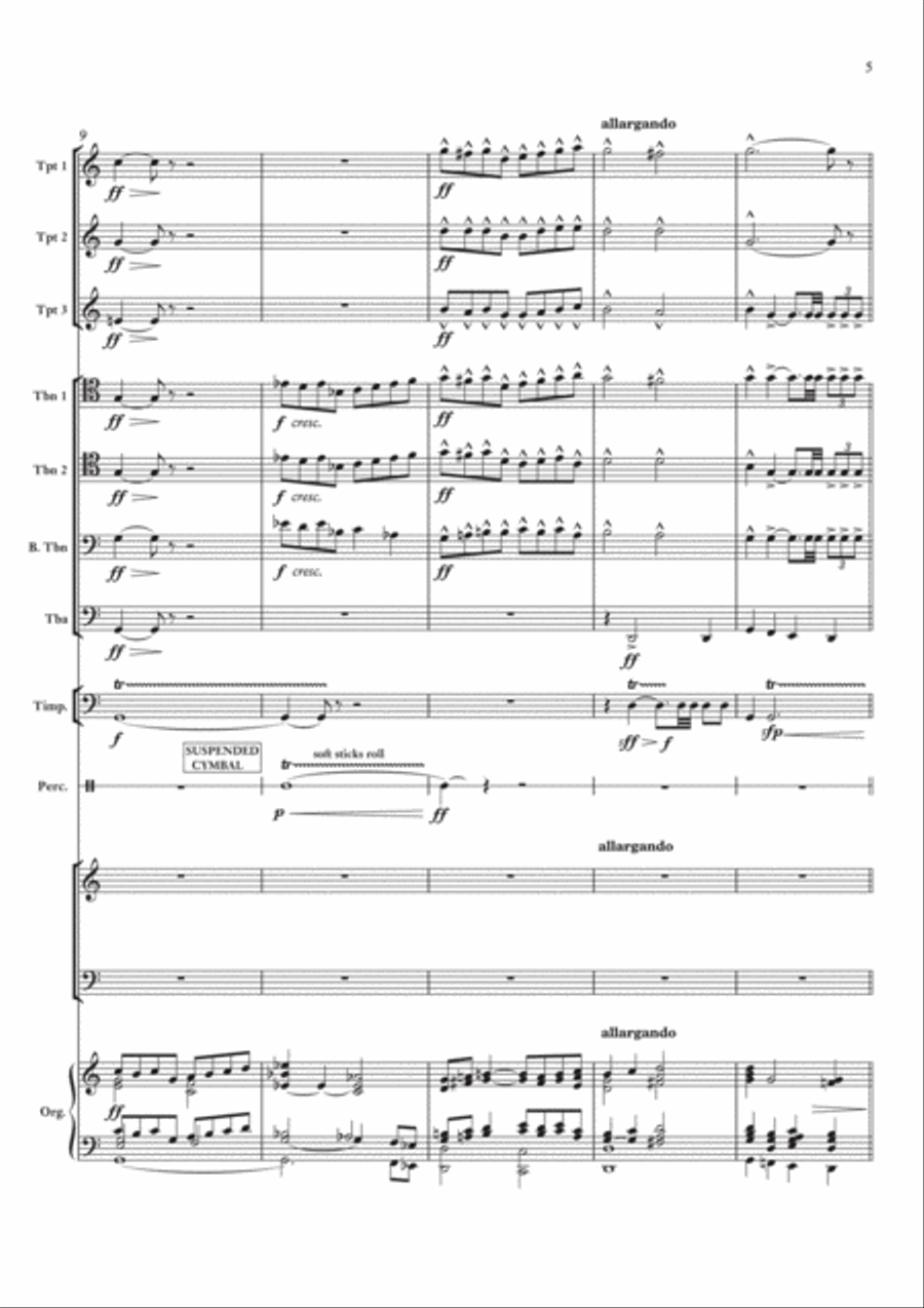 Christ the Lord is risen today 4-Part scores gallery preview page 5