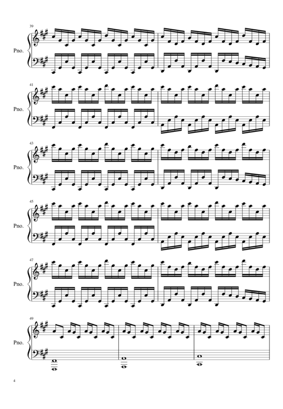 Love Is A Mystery Easy Piano scores gallery preview page 4