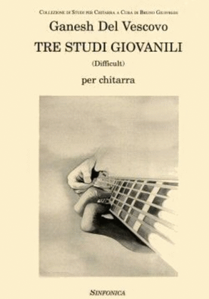Book cover for 3 Studi Giovanili