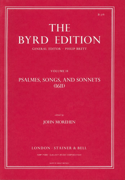 Psalmes, Songs, and Sonnets