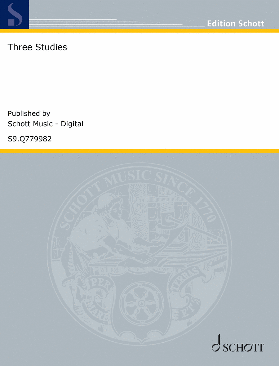 Book cover for Three Studies