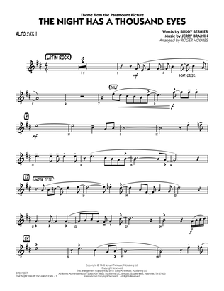 Book cover for The Night Has A Thousand Eyes - Alto Sax 1