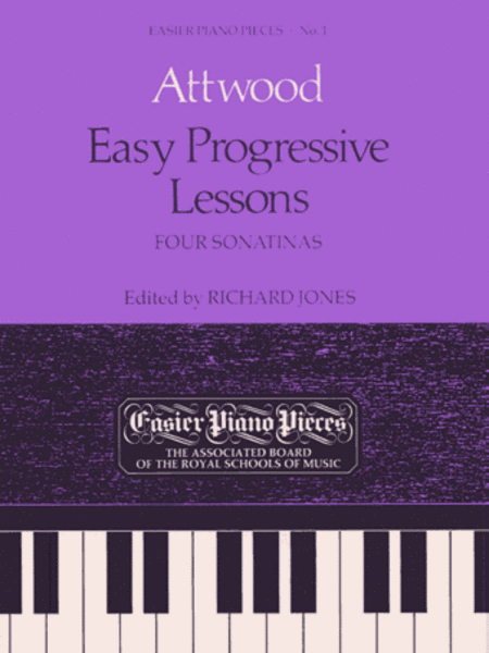 Easy Progressive Lessons (Four Sonatinas)