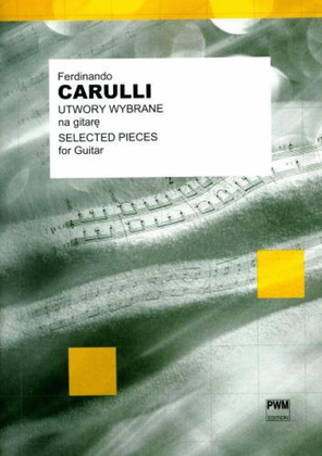 Book cover for Selected Pieces For Guitar
