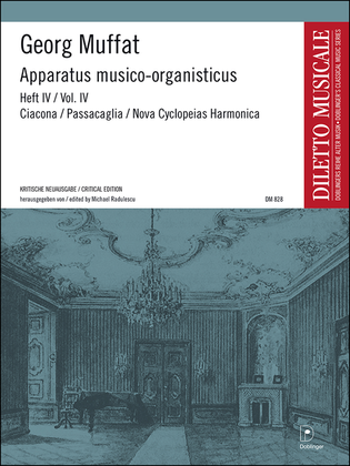 Book cover for Apparatus musico-organisticus Band 4