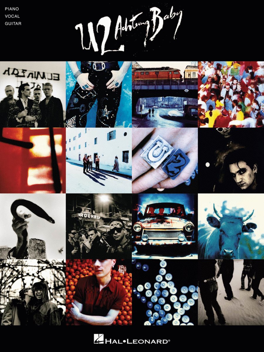 U2 - Achtung Baby Piano, Vocal, Guitar scores gallery preview page 1