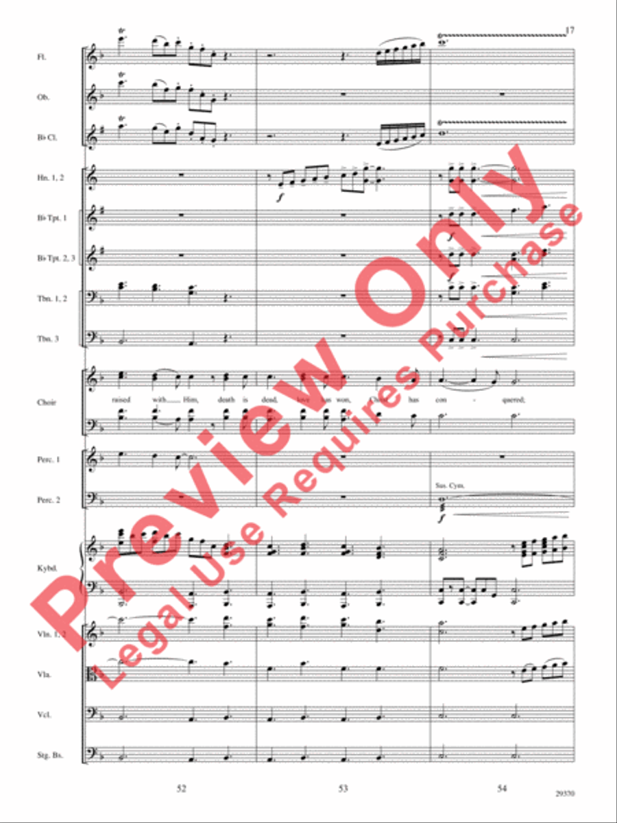 See, What a Morning Choir scores gallery preview page 18