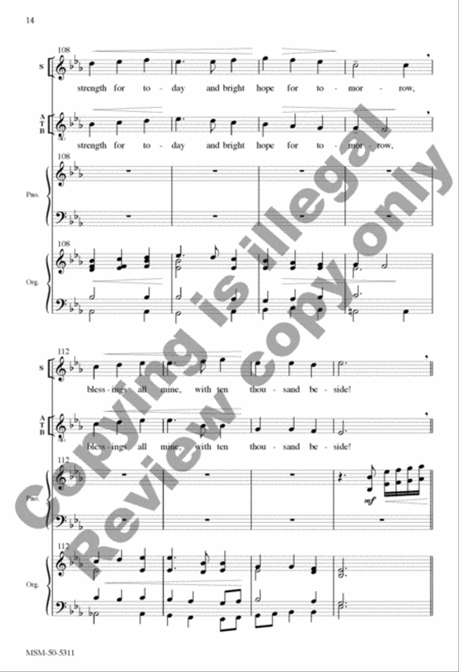 Great Is Thy Faithfulness Divisi scores gallery preview page 29
