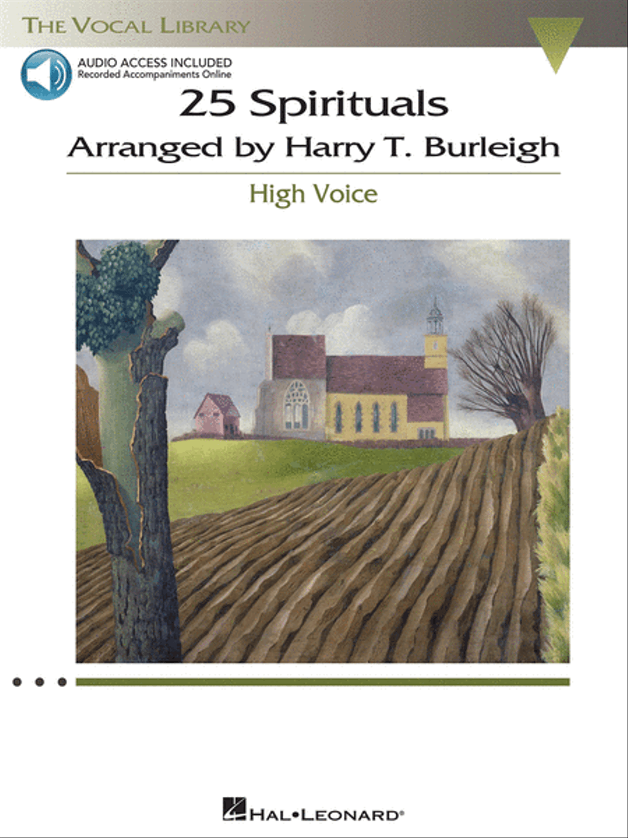 25 Spirituals Arranged by Harry T. Burleigh High Voice scores gallery preview page 1