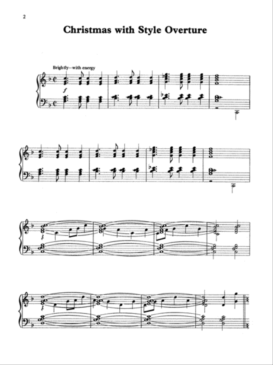 More Christmas with Style Piano Solo scores gallery preview page 6
