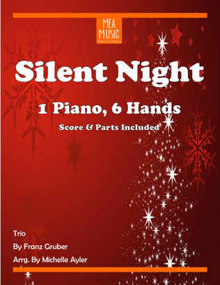 Book cover for Silent Night Trio (1 Piano, 6 Hands)