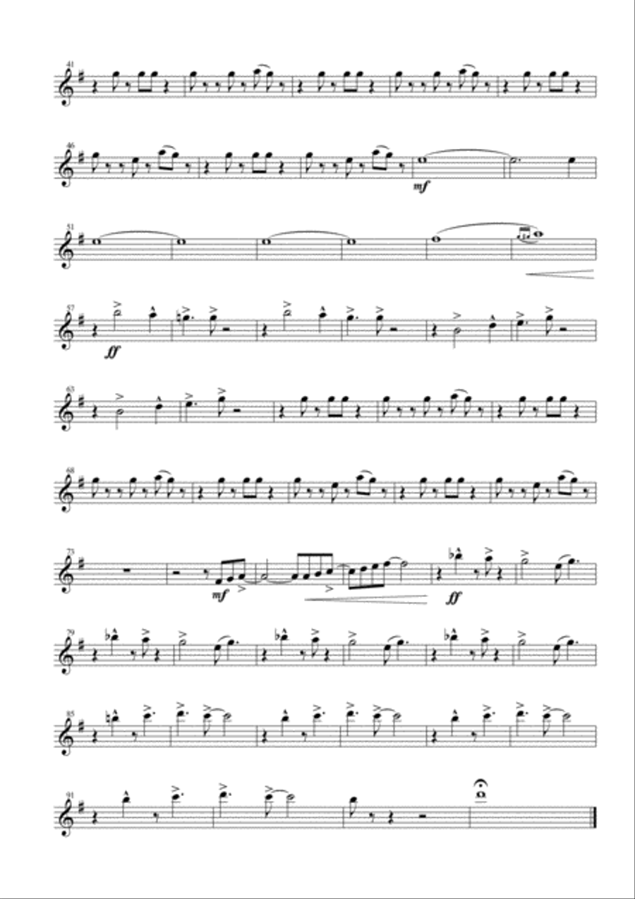 Everybody Needs Somebody To Love Woodwind Quartet scores gallery preview page 2