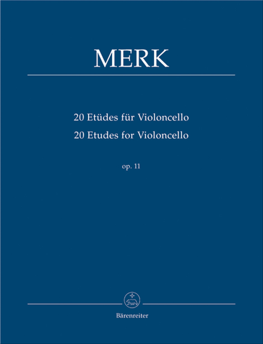 20 Etueden for Violoncello op. 11 Cello scores gallery preview page 1
