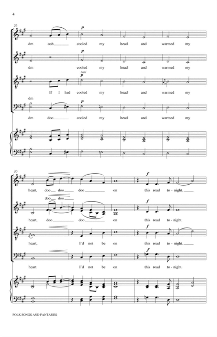 That Lonesome Road 4-Part scores gallery preview page 4