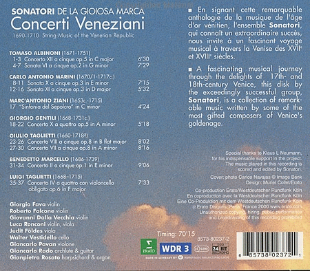 Concerti Veneziani: Sonatori D