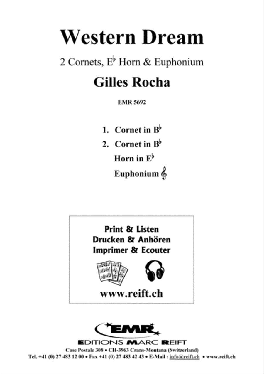 Western Dream Brass Ensemble scores gallery preview page 2