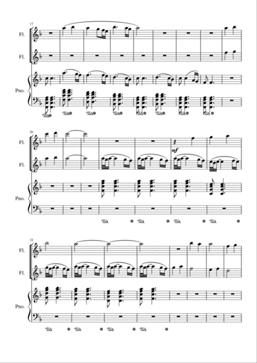 The Songs of Nature The Songs of Nature Small Ensemble scores gallery preview page 3
