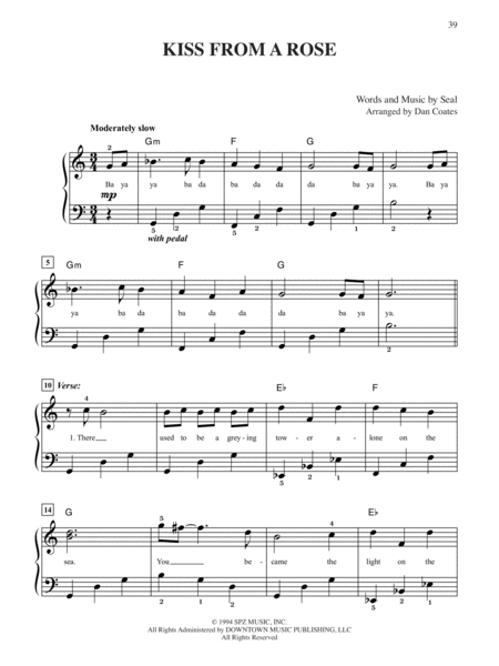 Top-Requested Pop & Rock Sheet Music