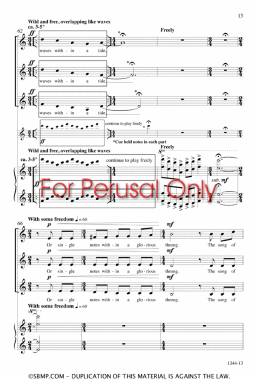 This Perfect Beauty - SSA Octavo SSA scores gallery preview page 12