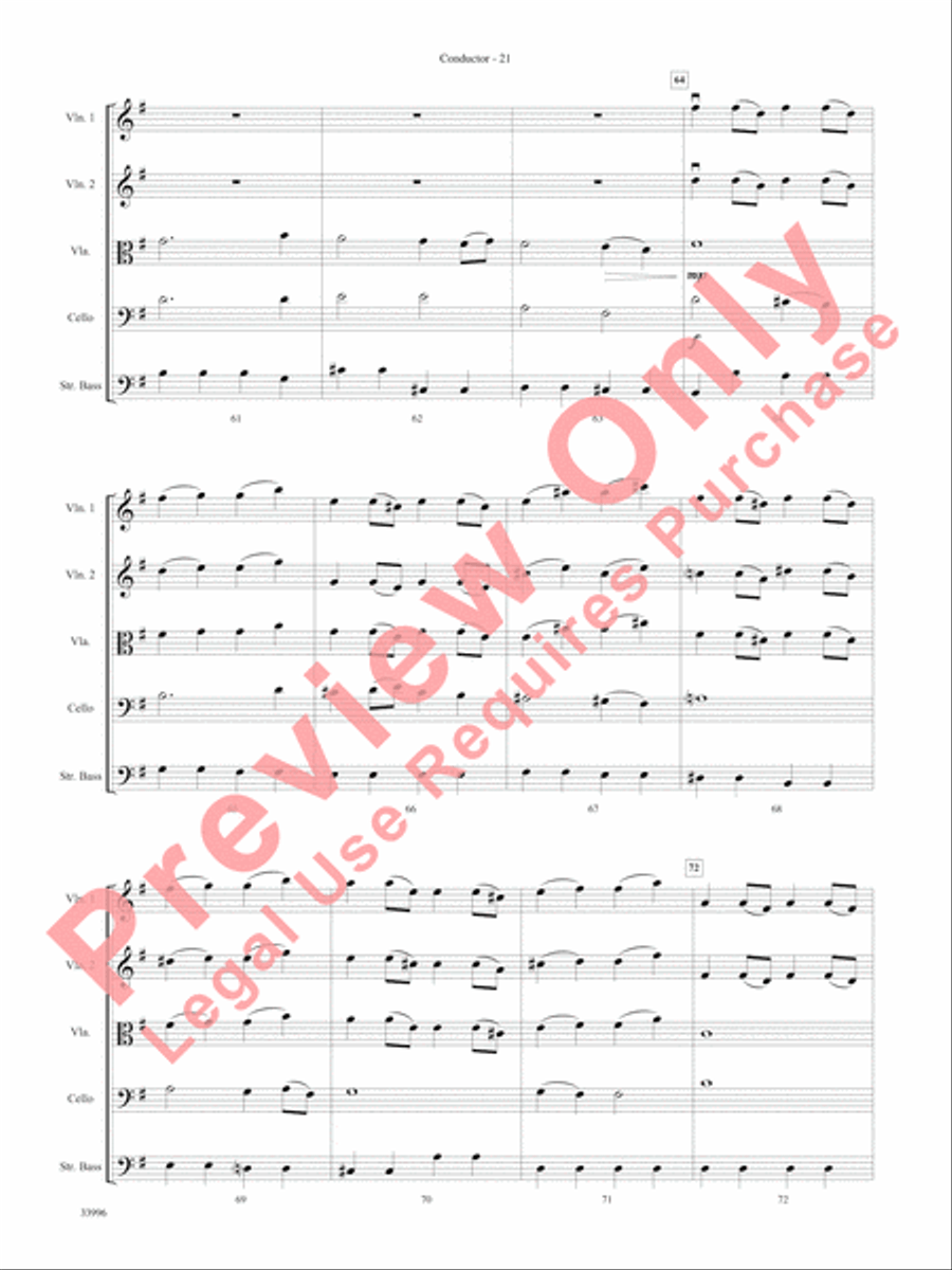 Classics for Contest Classics for Contest String Orchestra scores gallery preview page 22
