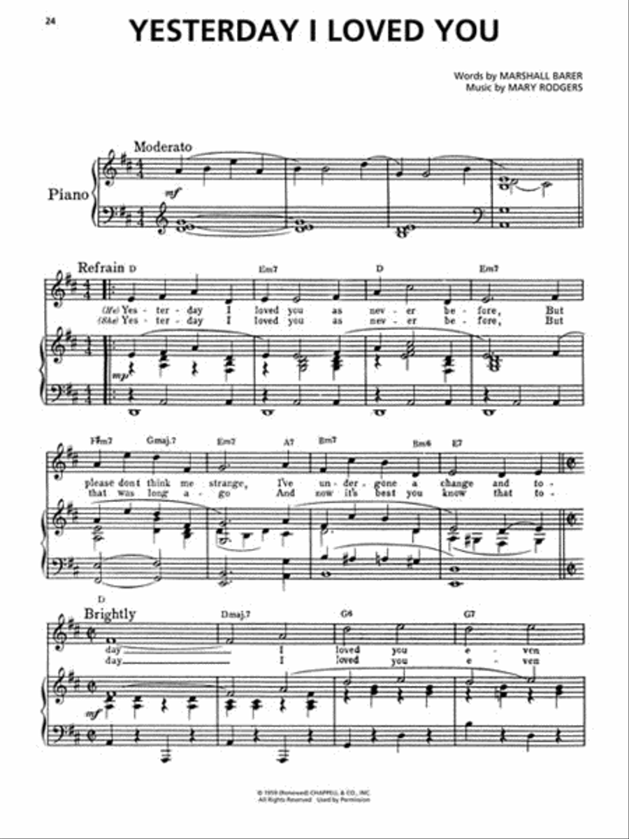 Once Upon a Mattress Once Upon a Mattress Piano, Vocal, Guitar scores gallery preview page 5