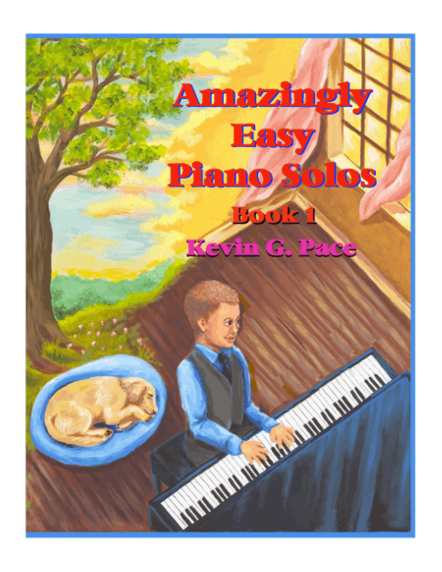 Amazingly Easy Piano Solos - book 1 Easy Piano scores gallery preview page 1