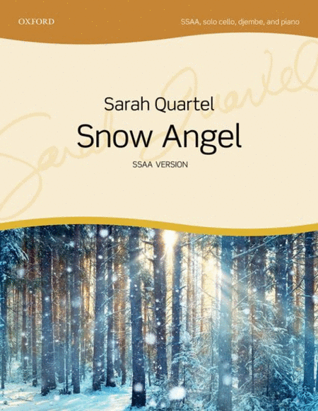 Snow Angel by Sarah Quartel SSAA - Sheet Music