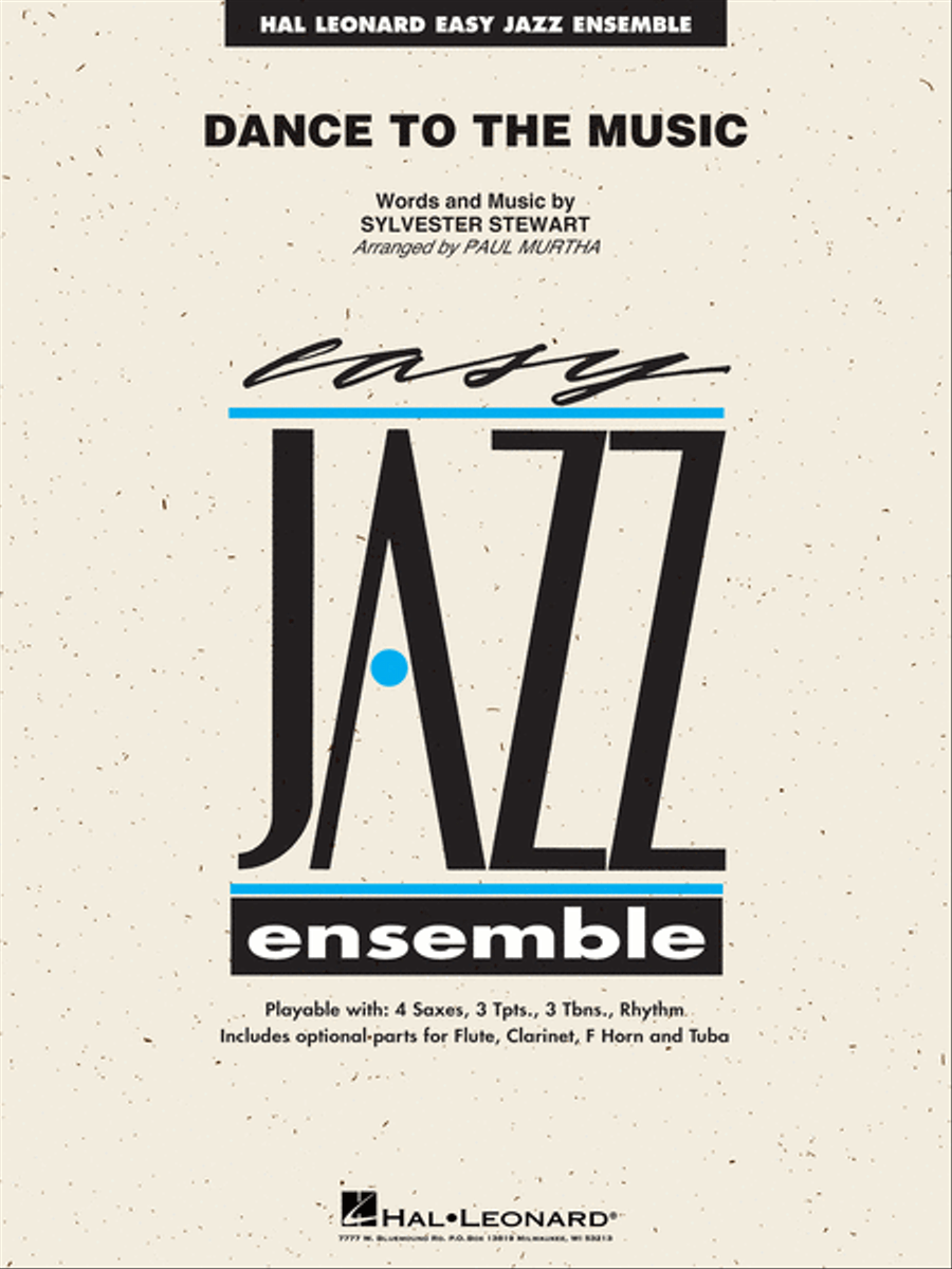 Dance to the Music Jazz Ensemble scores gallery preview page 1