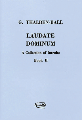 Book cover for Laudate Dominum - A Collection of Introits, Book II