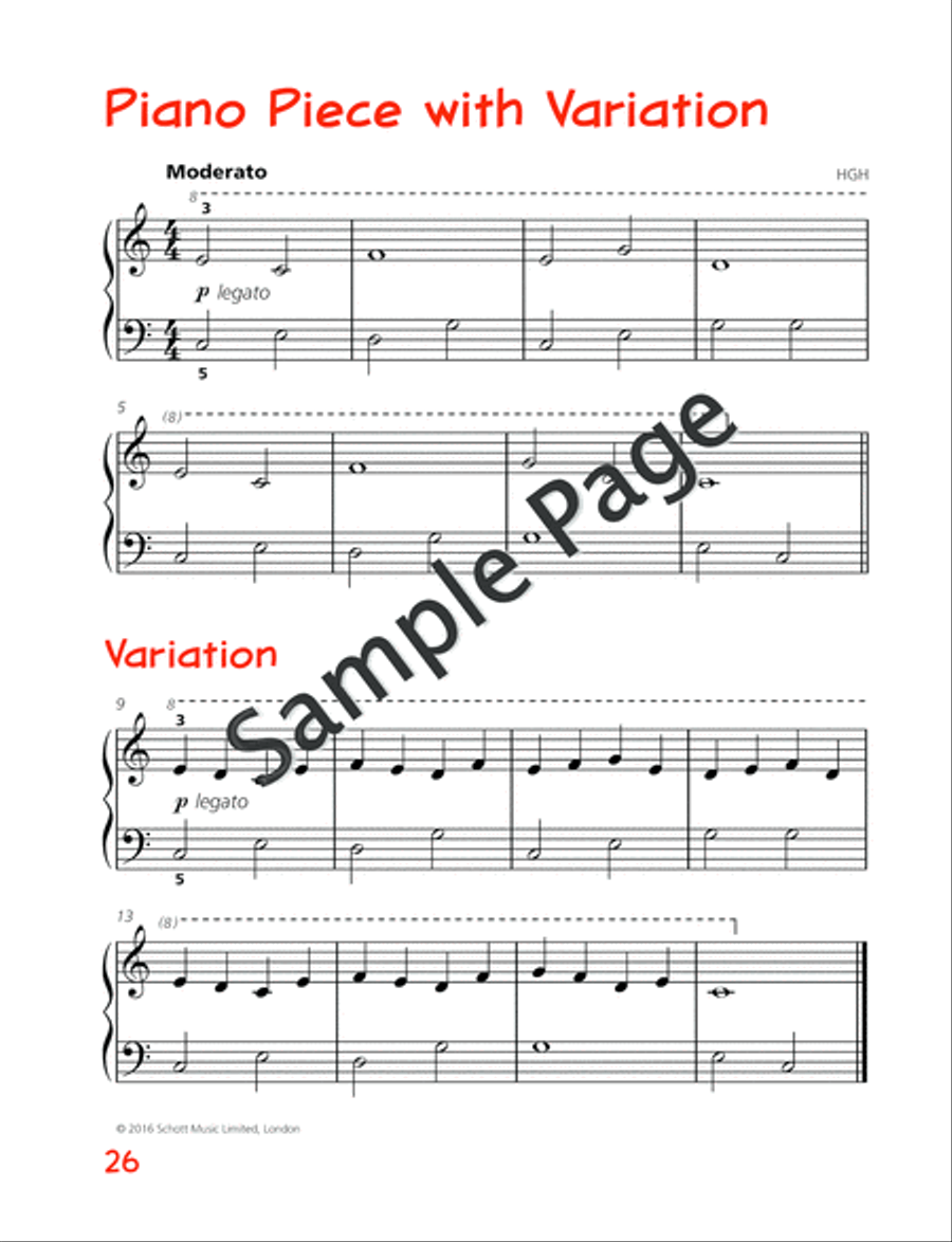 Piano Junior: Theory Book 2 Piano Method scores gallery preview page 27