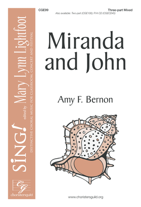 Book cover for Miranda and John (Three-part Mixed)