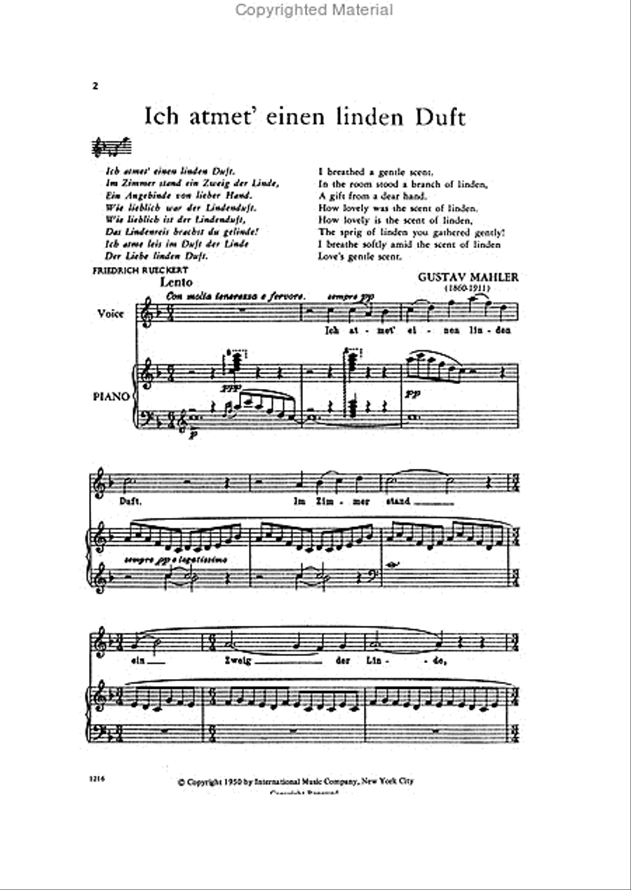 24 Songs In Four Volumes (G. &. E.): Volume IV - High High Voice scores gallery preview page 2