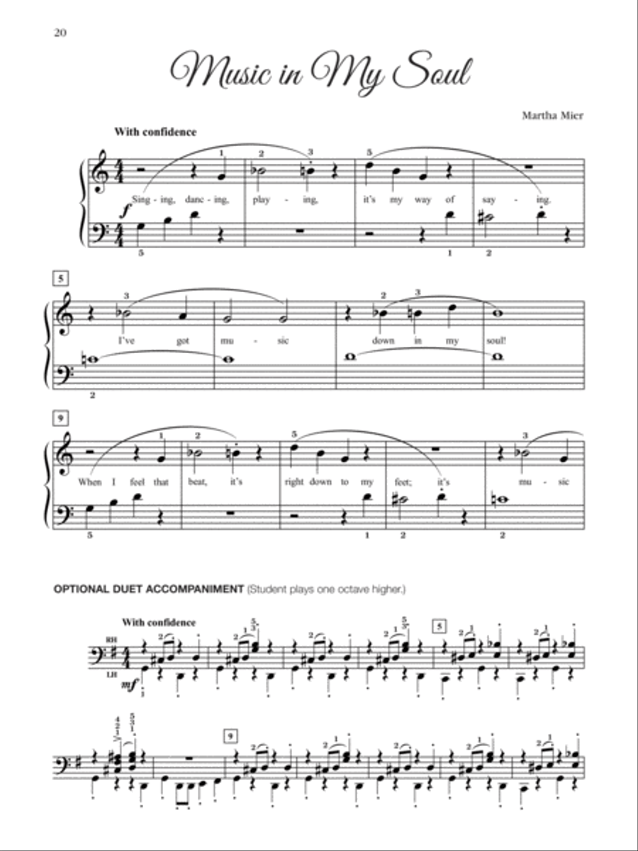 Signature Solos, Book 1 Easy Piano scores gallery preview page 5
