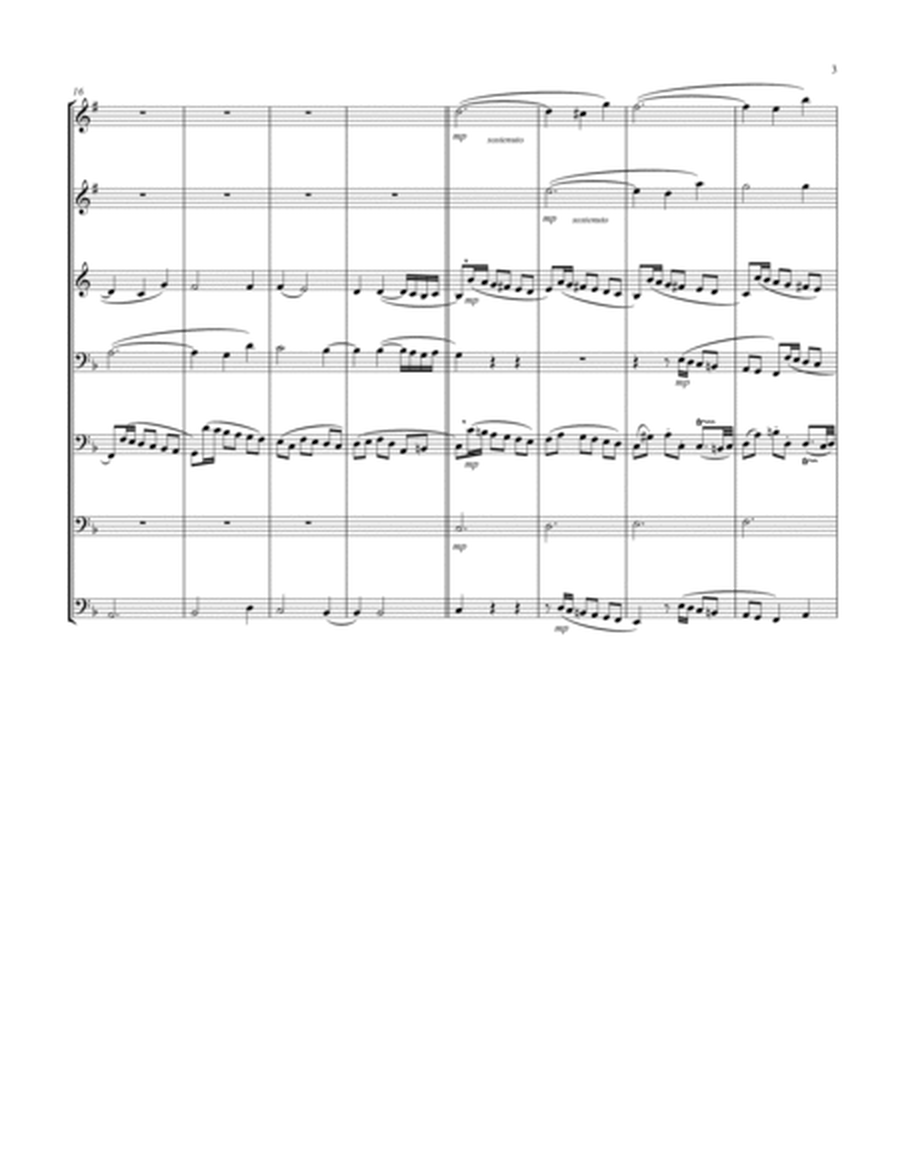Recordare (from "Requiem") (F) (Brass Septet - 2 Trp, 1 Hrn, 3 Trb, 1 Tuba)