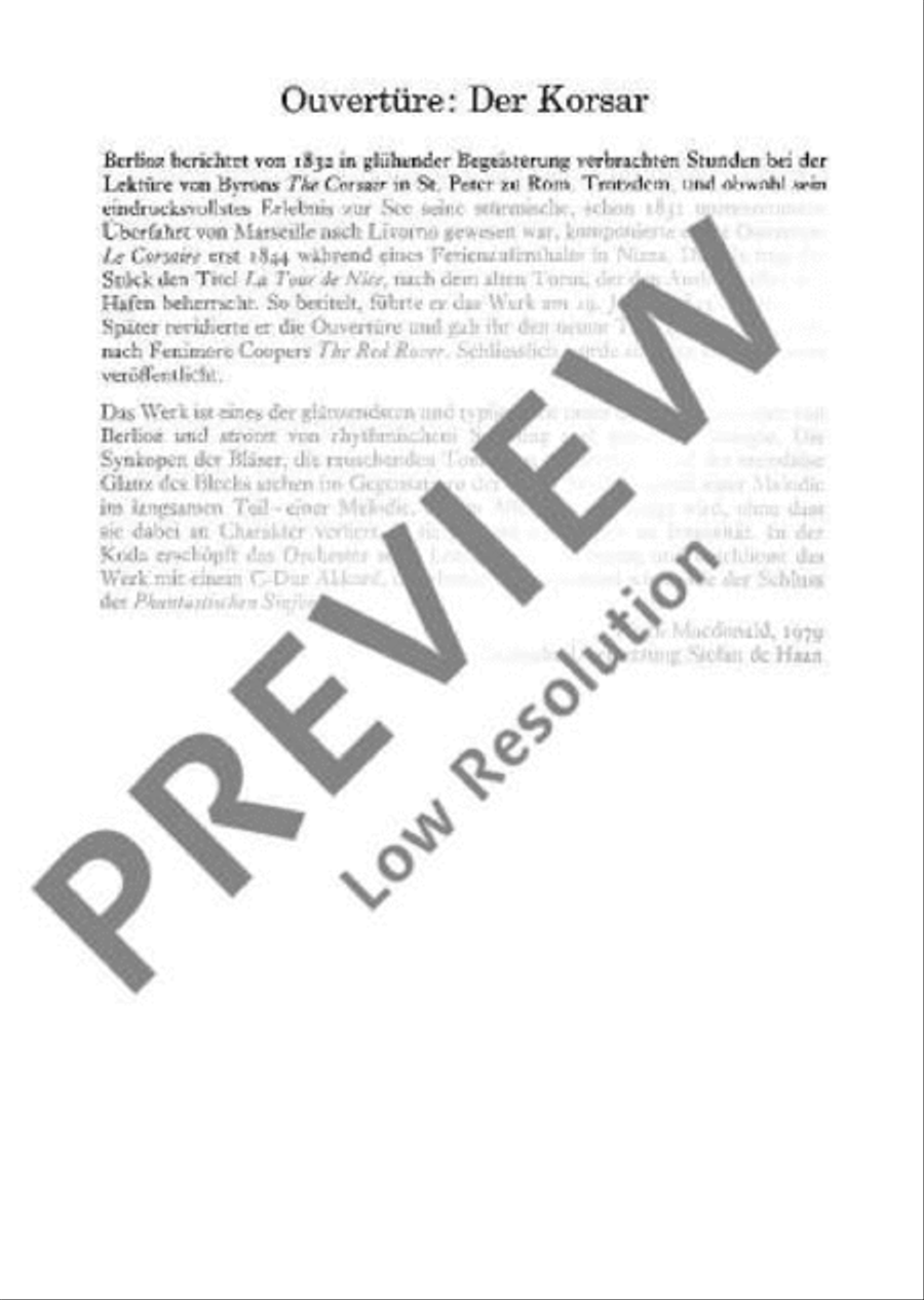 The Corsair The Corsair Orchestra scores gallery preview page 5
