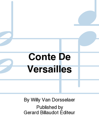 Book cover for Conte De Versailles