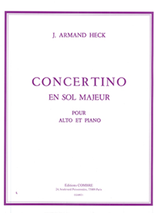 Concertino en Sol maj. Op. 40