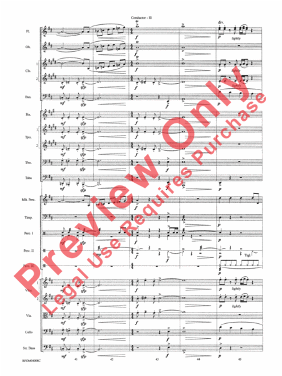 Bellingrath Gardens Full Orchestra scores gallery preview page 13