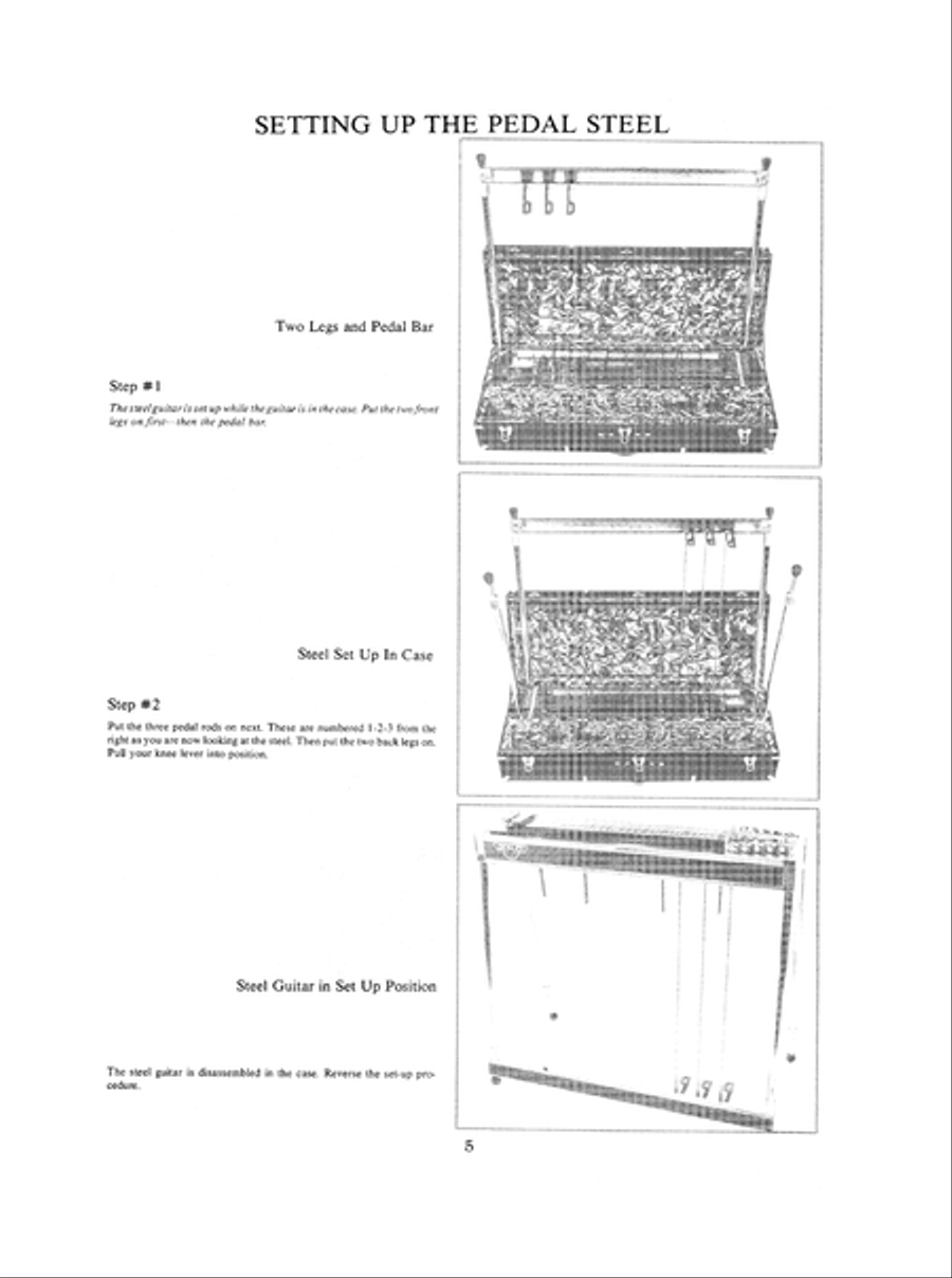 Deluxe Pedal Steel Guitar Method image number null