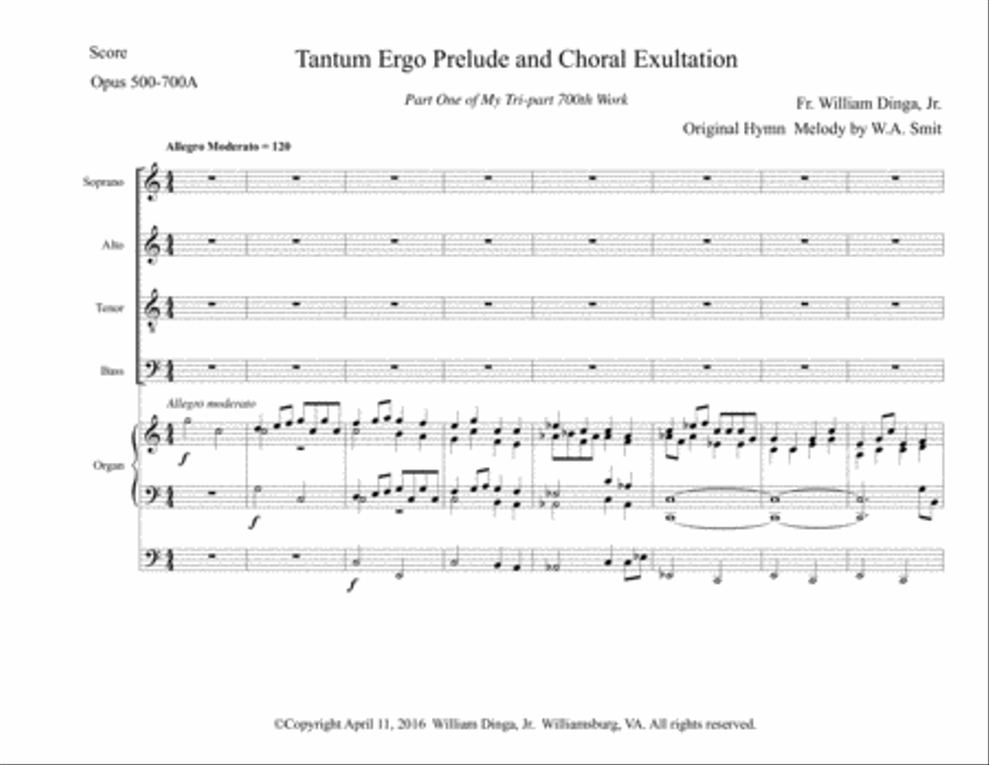 My 500-700th Composition Part One 4-Part scores gallery preview page 1