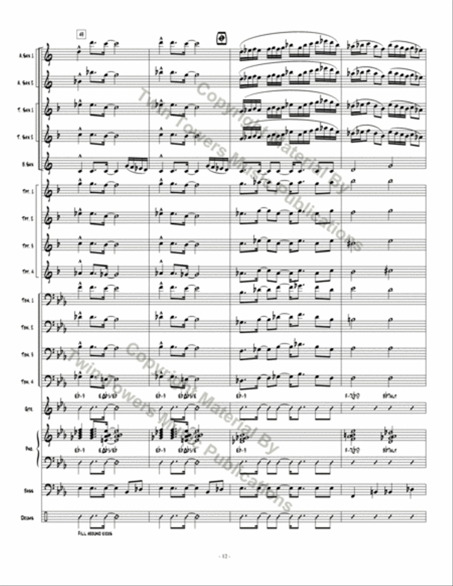 Summer Groove Jazz Ensemble scores gallery preview page 13