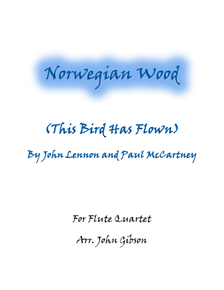 Norwegian Wood (This Bird Has Flown) image number null