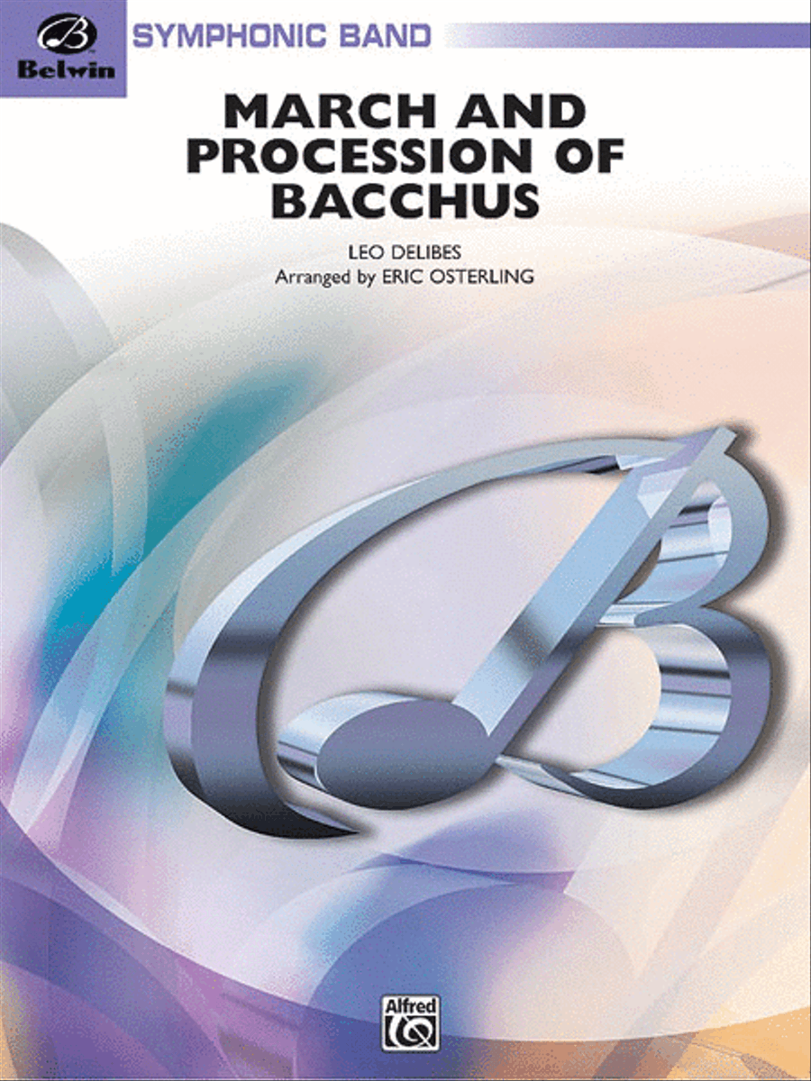 March and Procession of Bacchus Concert Band scores gallery preview page 1