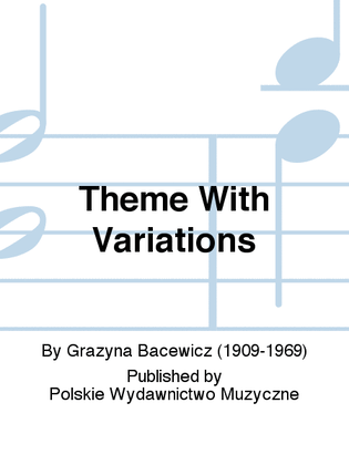 Book cover for Theme With Variations