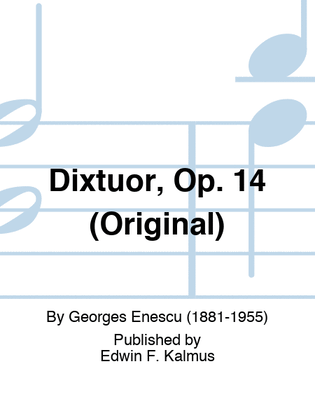 Dixtuor, Op. 14 (Original)
