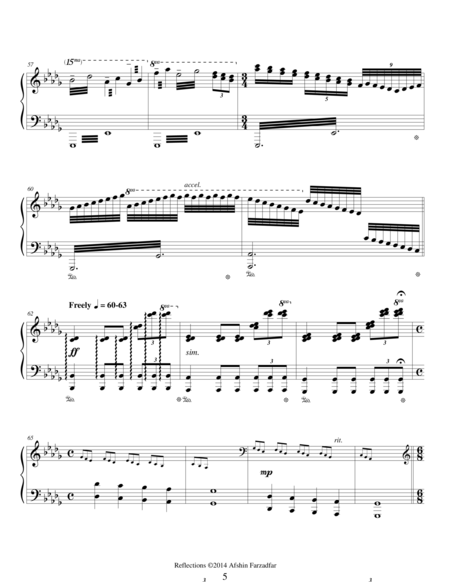 Reflections for Solo Piano image number null