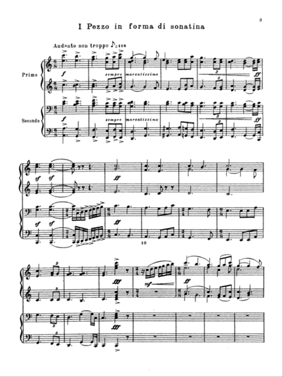 Serenade for String Orchestra in C Major, Op. 48 and Marche Slav, Op. 31 Orchestra scores gallery preview page 4